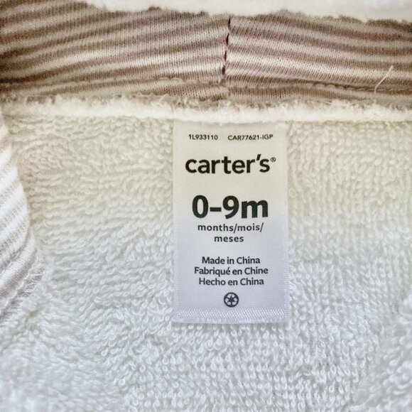 Carter's Gender Neutral Baby Robe 0-9M - Picture 6 of 8